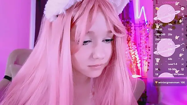 Snapshot of IrmaBell chatting on March 2025 12:20:01 PM IrmaBell online show from March 2025 12:20:01 PM