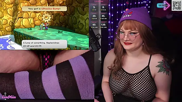 Snapshot of evamila chatting on December 2025 02:17:01 AM evamila online show from December 2025 02:17:01 AM