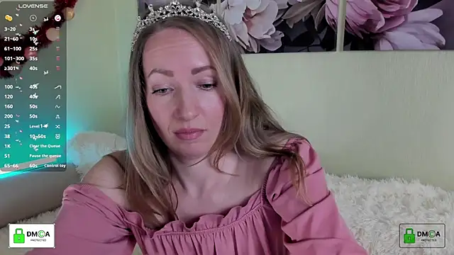 Queenymel online show from March 2025 07:05:01 PM