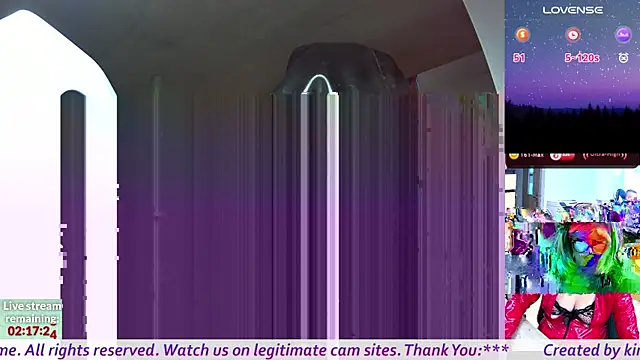 Snapshot of kinky_Hexme chatting on February 2025 02:44:02 PM kinky Hexme online show from February 2025 02:44:02 PM