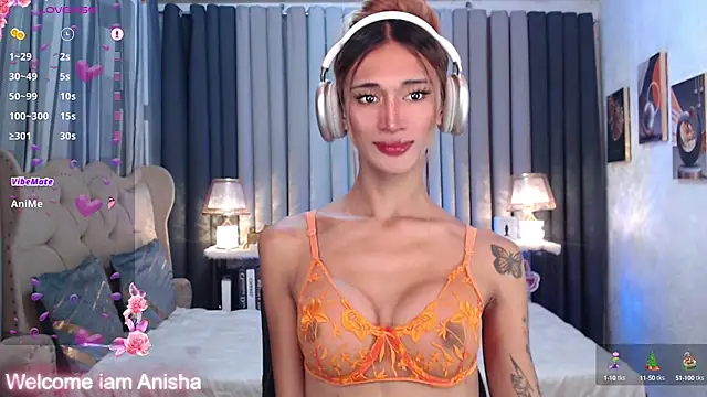 Unforttable Anisha online show from December 2024 03:37:01 PM