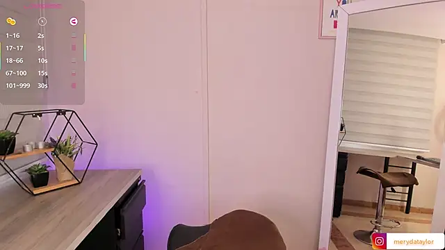 MERIDA TAYLOR online show from January 2025 12:17:01 PM