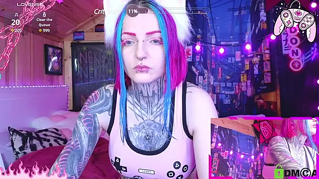 NekoCyber online show from December 2024 01:51:01 AM