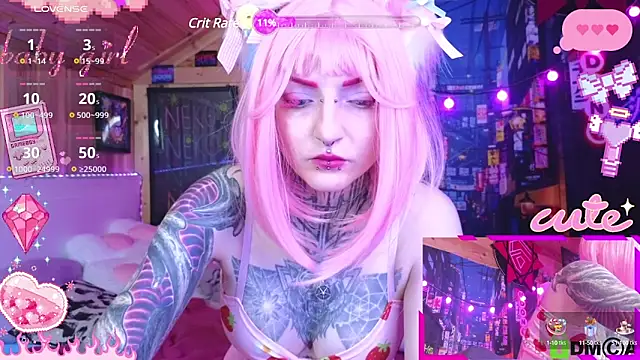 NekoCyber online show from December 2024 03:24:01 AM