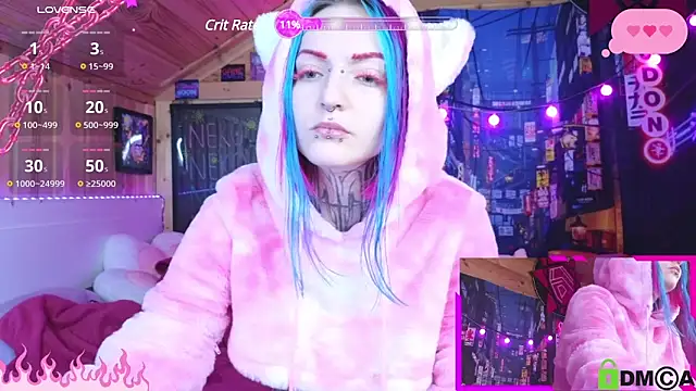 NekoCyber online show from December 2024 03:58:01 AM