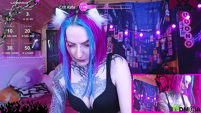 NekoCyber online show from February 2025 05:37:01 AM