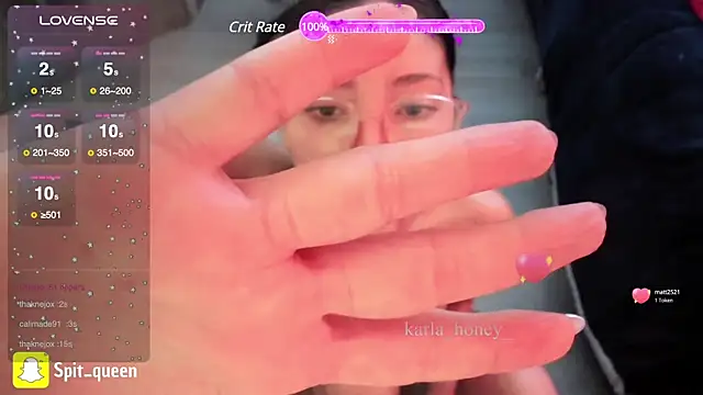 Spit queen online show from January 2025 11:22:01 PM