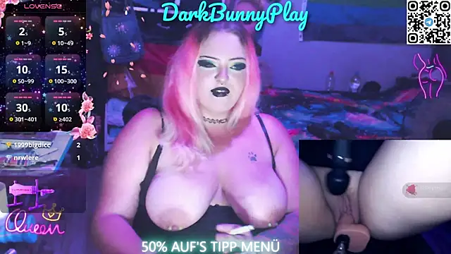 DarkBunnyPlay online show from August 2026 07:06:01 PM