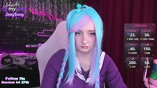 Snapshot of EmmyBunny chatting on February 2025 02:08:01 PM EmmyBunny online show from February 2025 02:08:01 PM