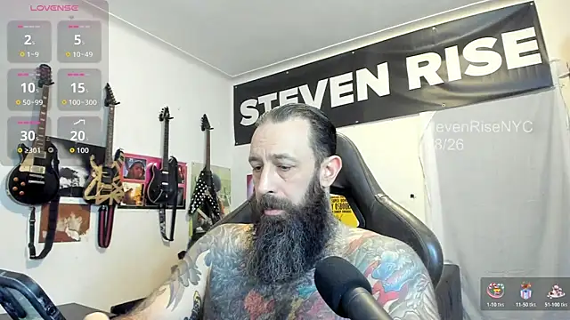 Snapshot of StevenRiseNYC chatting on January 2026 12:57:02 AM StevenRiseNYC online show from January 2026 12:57:02 AM