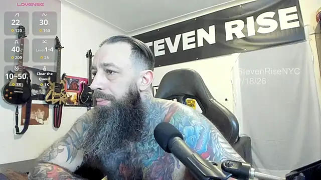 Snapshot of StevenRiseNYC chatting on January 2026 01:04:01 PM StevenRiseNYC online show from January 2026 01:04:01 PM