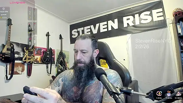 Snapshot of StevenRiseNYC chatting on February 2026 01:54:01 PM StevenRiseNYC online show from February 2026 01:54:01 PM