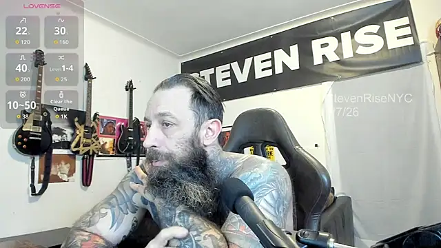 Snapshot of StevenRiseNYC chatting on February 2026 12:20:02 PM StevenRiseNYC online show from February 2026 12:20:02 PM