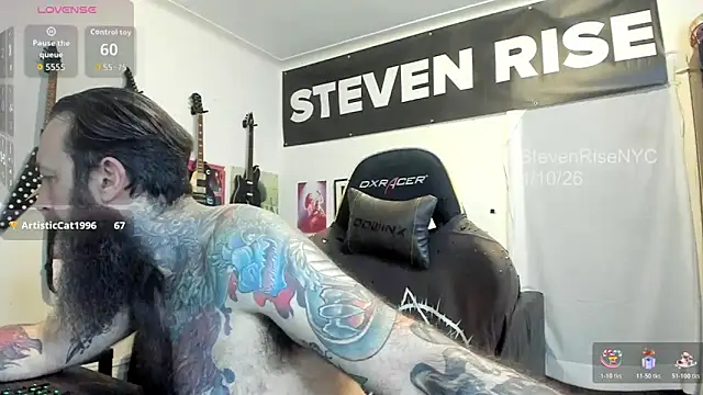 StevenRiseNYC online show from April 2026 12:32:02 PM